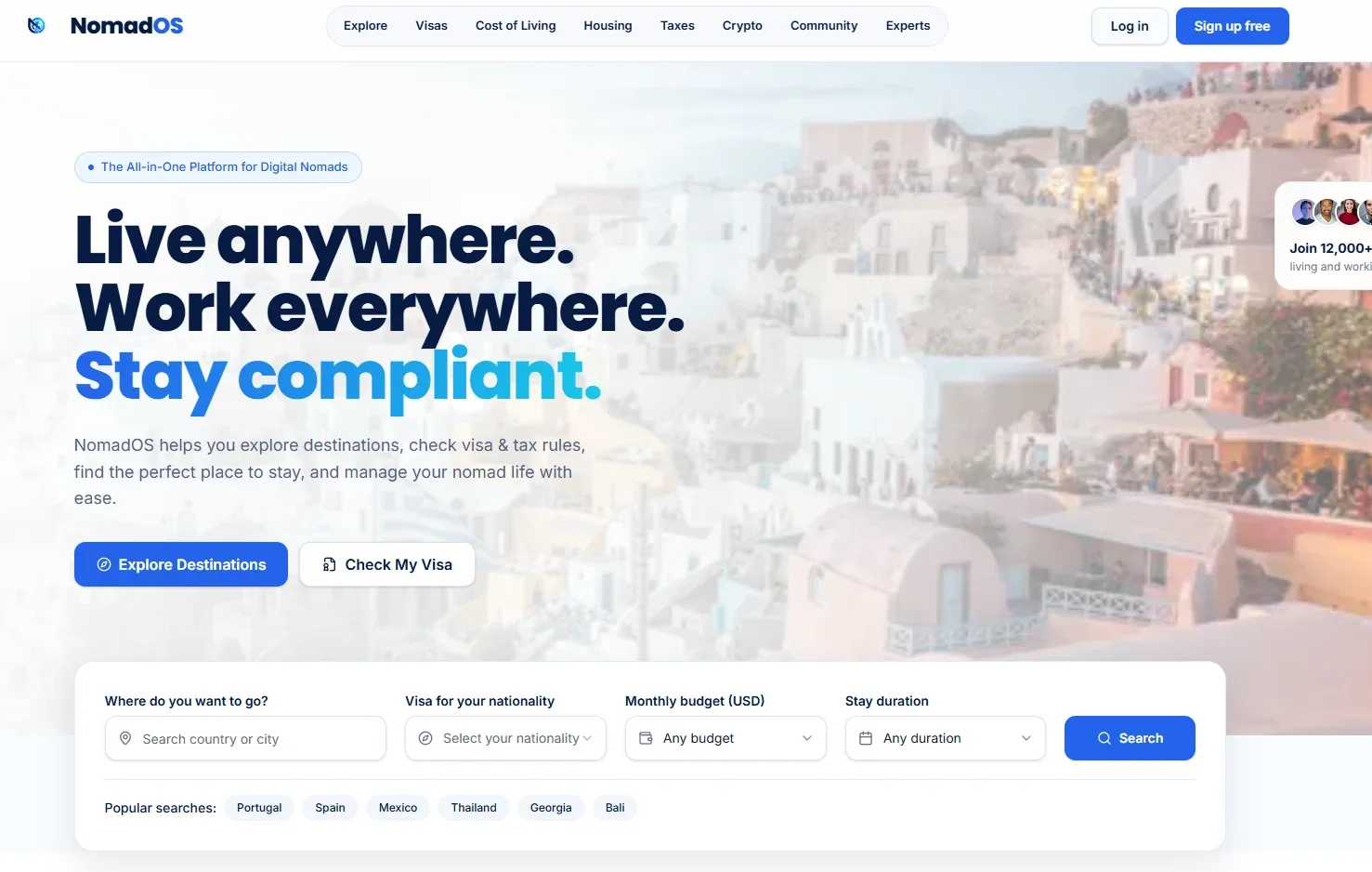 NomadOS — the all-in-one platform for digital nomads cover
