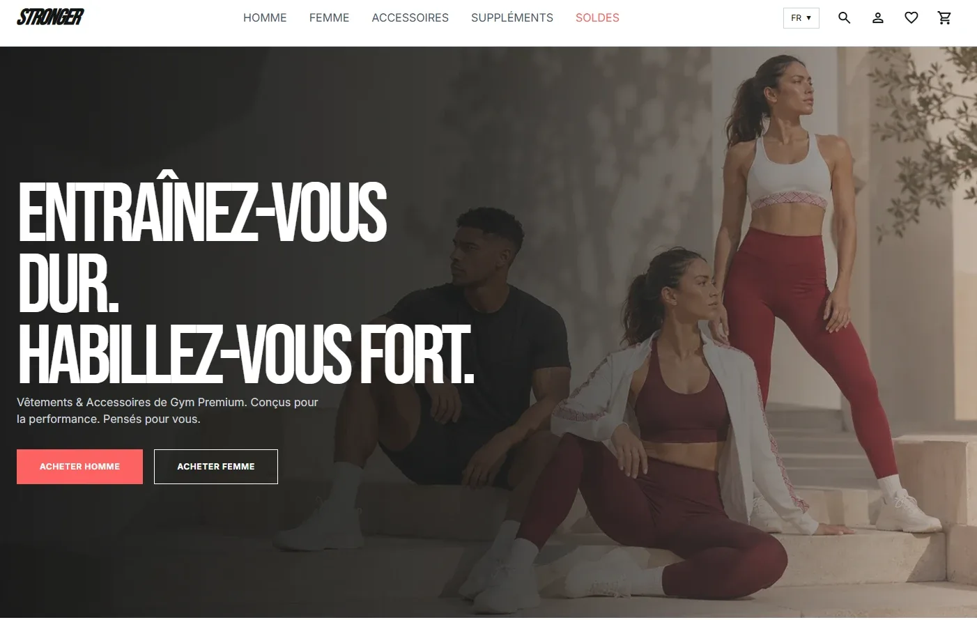 Stronger Gym — the online store for premium gym clothing cover